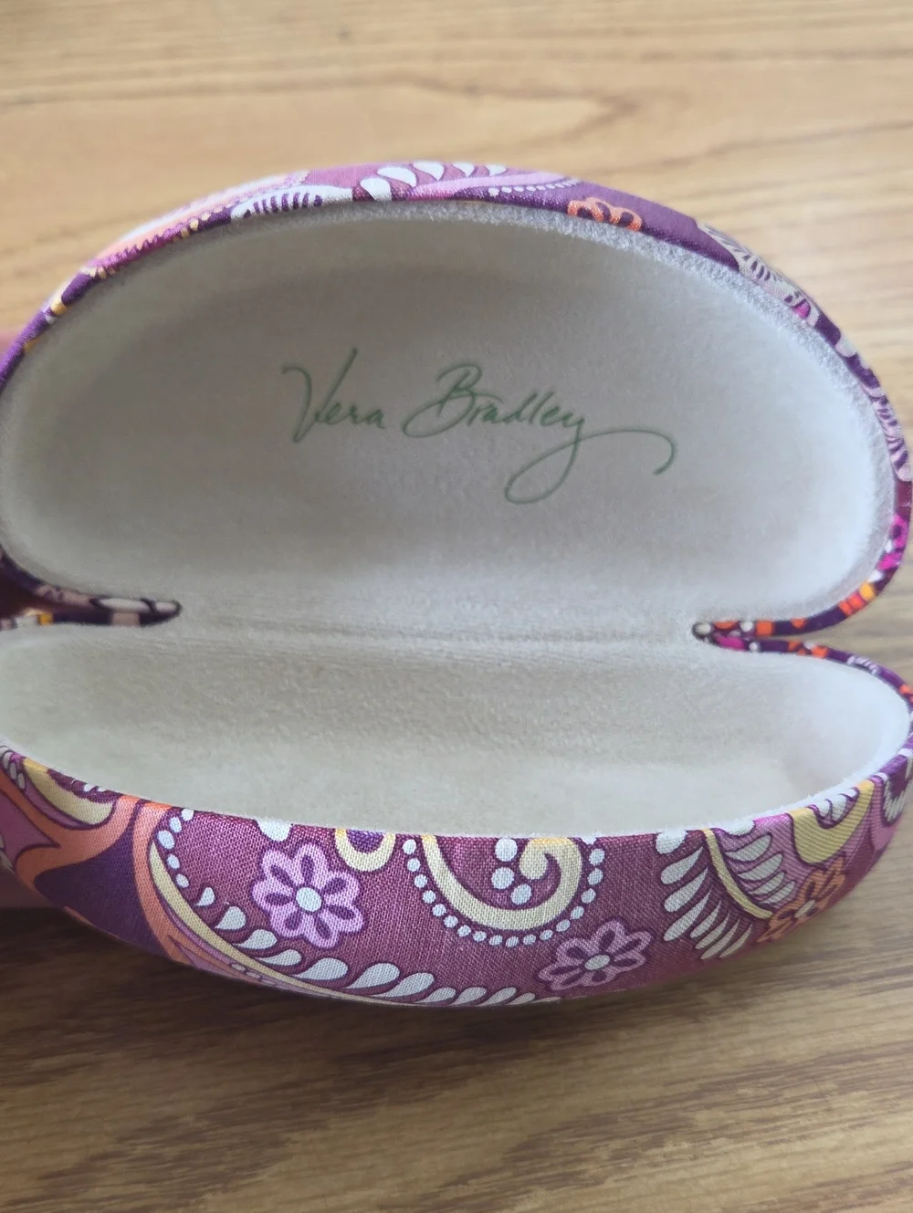 Purple Floral Vera Bradley Women's Sunglasses Case